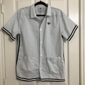 Adidas vintage button up shirt